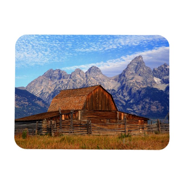 USA, Wyoming, Grand Teton National Park. Magnet (Horisontell)