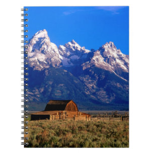 USA, Wyoming, Grand Teton National Park, Morgon Anteckningsbok