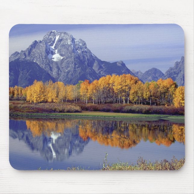 USA, Wyoming, Grand Teton National Park. Mt. Musmatta (Framsidan)