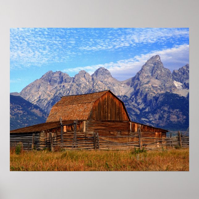 USA, Wyoming, Grand Teton National Park. Poster (Framsidan)