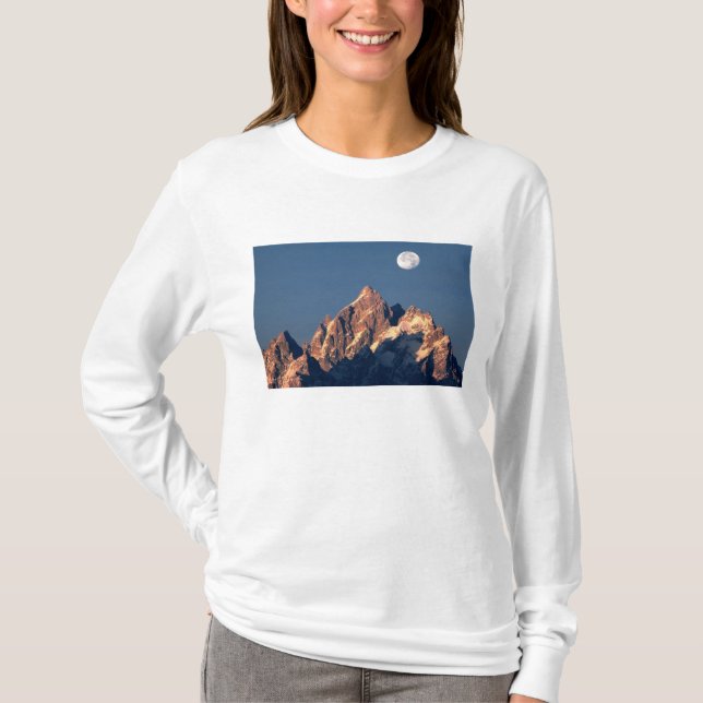USA, Wyoming, Grand Teton NP. A fullt-uppsättninga T Shirt (Framsida)