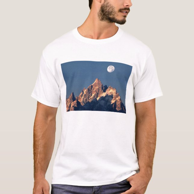 USA, Wyoming, Grand Teton NP. A fullt-uppsättninga T-shirt (Framsida)