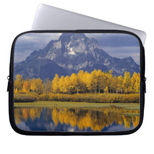 USA, Wyoming, Grand Teton NP. Mot Laptop Sleeve