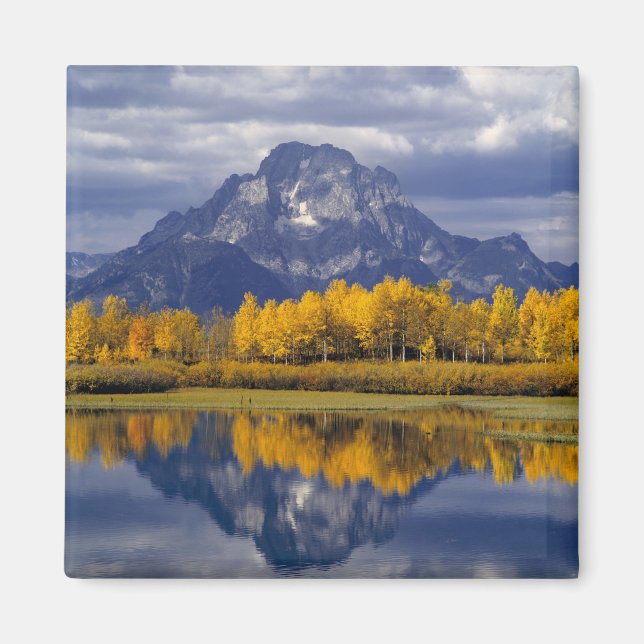 USA, Wyoming, Grand Teton NP. Mot Magnet (Framsidan)
