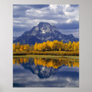 USA, Wyoming, Grand Teton NP. Mot Poster
