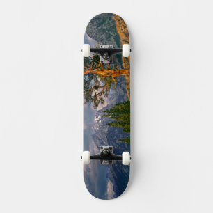 USA, Wyoming, Grand Teton NP. Soluppgången möter e Mini Skateboard Bräda 18,7 Cm