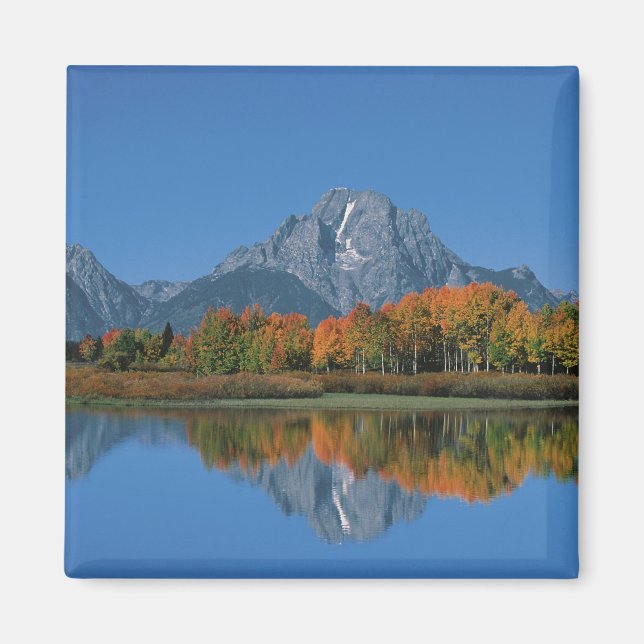 USA, Wyoming, Grand Tetons National Park i 4 Magnet (Framsidan)