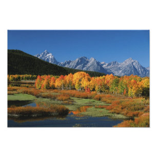 USA, Wyoming, Grand Tetons National Park i Fototryck