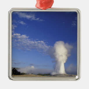 USA, Wyoming. Yellowstone National Park. Gammal Julgransprydnad Metall