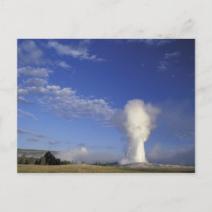 USA, Wyoming. Yellowstone National Park. Gammal Vykort
