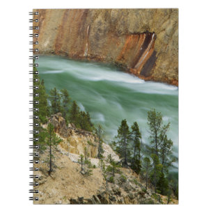 USA, Wyoming, Yellowstone nationalpark Anteckningsbok Med Spiral