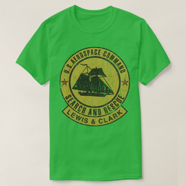 USAC Lewis Crew Insignia T Shirt (Design framsida)
