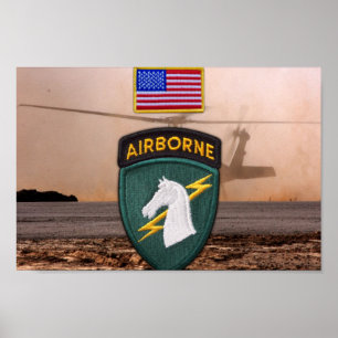 USACAPOC(A) 1:a Speciella OPS-patch Poster