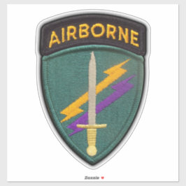 USACAPOC (A) Arméns kontursymbol Klistermärken