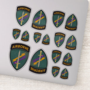USACAPOC(A) Arméns kontursymbol Klistermärken