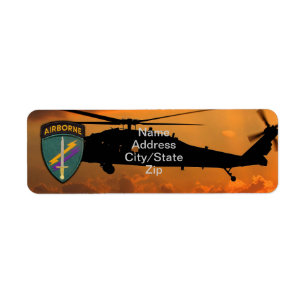 USACAPOC(A) PSYOP USARC speciell ops patch Returadress Etikett