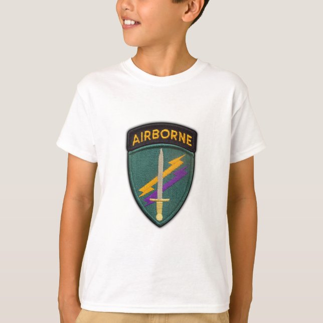 USACAPOC PSYOP speciell ops veterans venerans patc Tee Shirt (Framsida)
