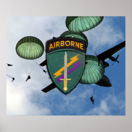 USACAPOC Speciell Ops Civil Affairs Patch Poster
