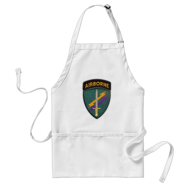 USACAPOC Speciella Ops- plåster ger Bq apron Förkläde (Framsidan)