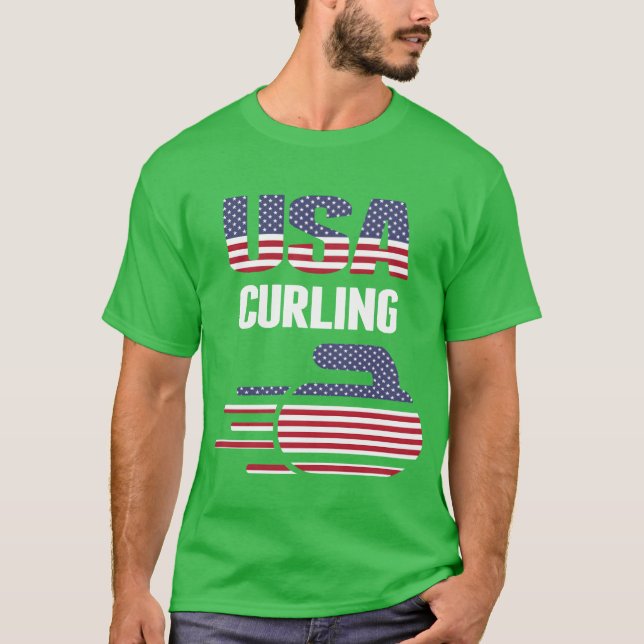 Usaeam Curling Rock Tröja Vintersport present (Framsida)