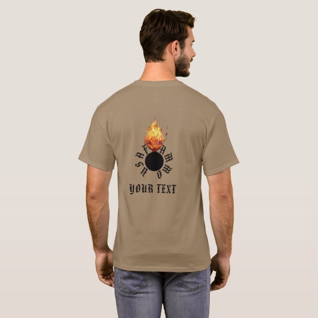 USAF AMMO PISSPOT Mugg T Shirt (Hel baksida)