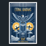 USAF Art Deco Remembrance Sunday Edition Fototryck<br><div class="desc">Celebrate honour, courage, and legacy with this USAF Art Deco Poster Remembrance Sunday Edition. Designed in the iconic 1930s Art Deco style, it captures the proud tradition of the United States Air Force through strong symmetry, vintage tones, and subtle remembrance motifs. A meaningful tribute to those who served, this design...</div>