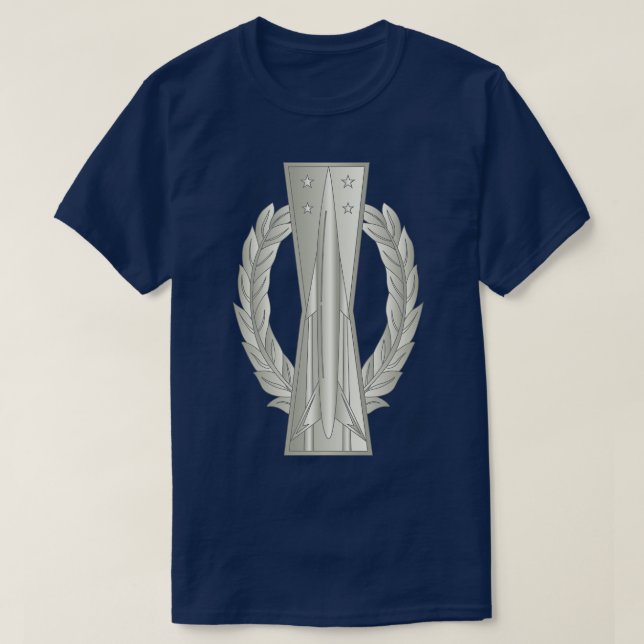 USAF Missile Operations Missileman Basic wo Txt T Shirt (Design framsida)
