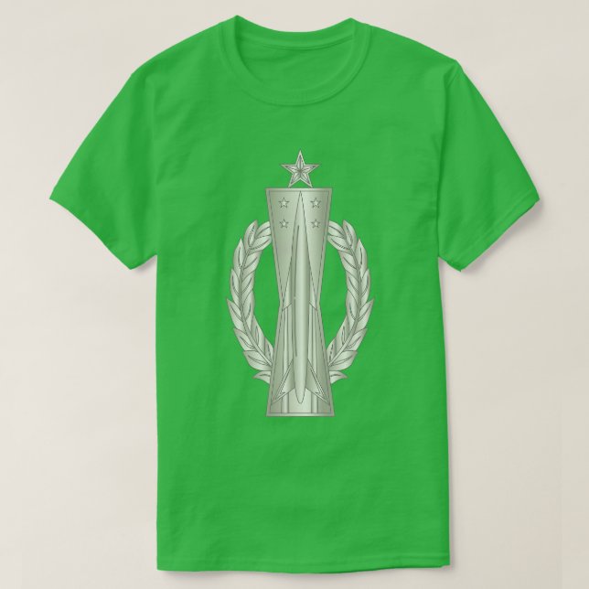 USAF Missile Operations Senior utan text T Shirt (Design framsida)