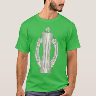 USAF Missile Operations Senior utan text T Shirt