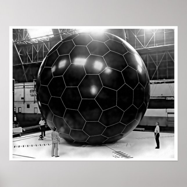 USAF Orbitande Fordon OV1-8 Satellite Poster (Framsidan)