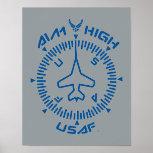 USAF   Syfte Hög Poster