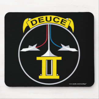 USAFA-Cadet Squadon 2" deltaTau-Deuce" Mousepad Musmatta
