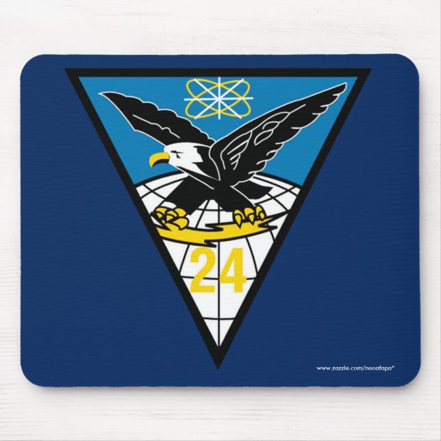 USAFA-cadeten Sqadron 24" den fantom" musen Musmatta (Framsidan)