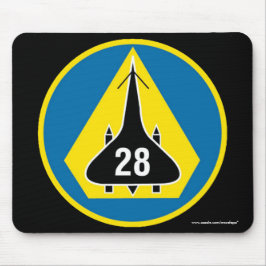 USAFA-Cadetskvadronen 28" den Blackbirds" musen Musmatta