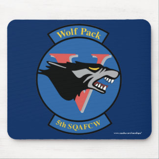 USAFA-Cadetskvadronen 5" musen för vargpacken" Musmatta