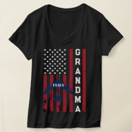 Usafa Merch Proud Luft Force Mamma Wife Mamma Gran T Shirt
