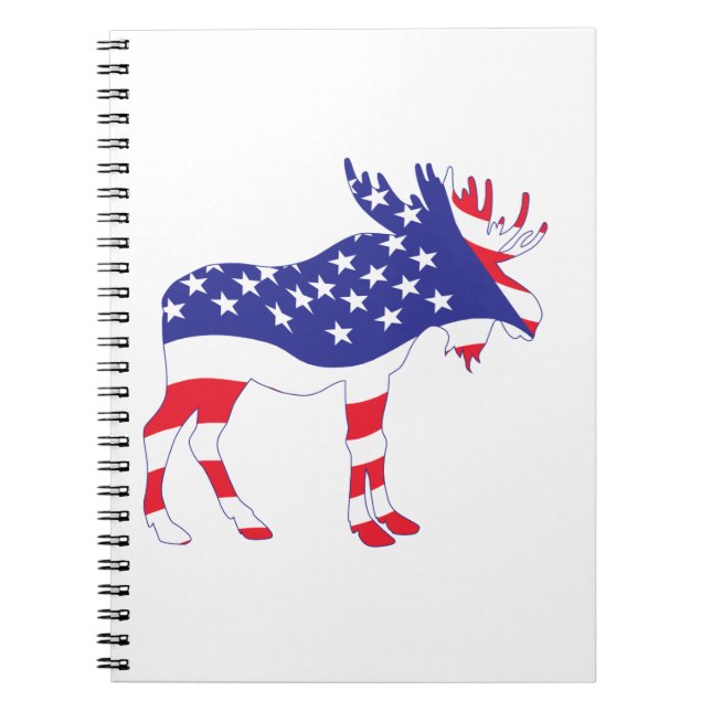 USAFlag—MOOSE Anteckningsbok (Framsidan)