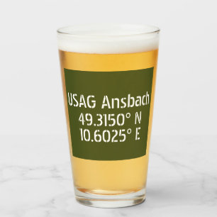 USAG Ansbach Latitude Longitud Glaskopp