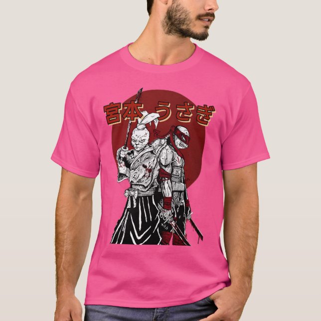Usagi Yojimbo med Ninja Turtle T Shirt (Framsida)