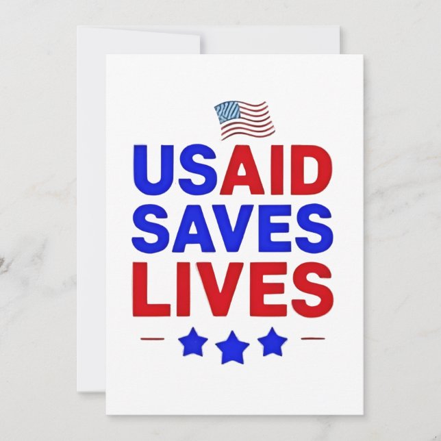 USAID Saves Lives US Agency Internationell Develop Meddelande (Framsida)