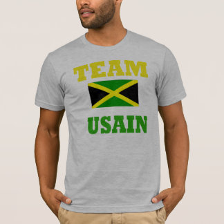 usain kasta i sig manar vitt-skjortan - tee shirt