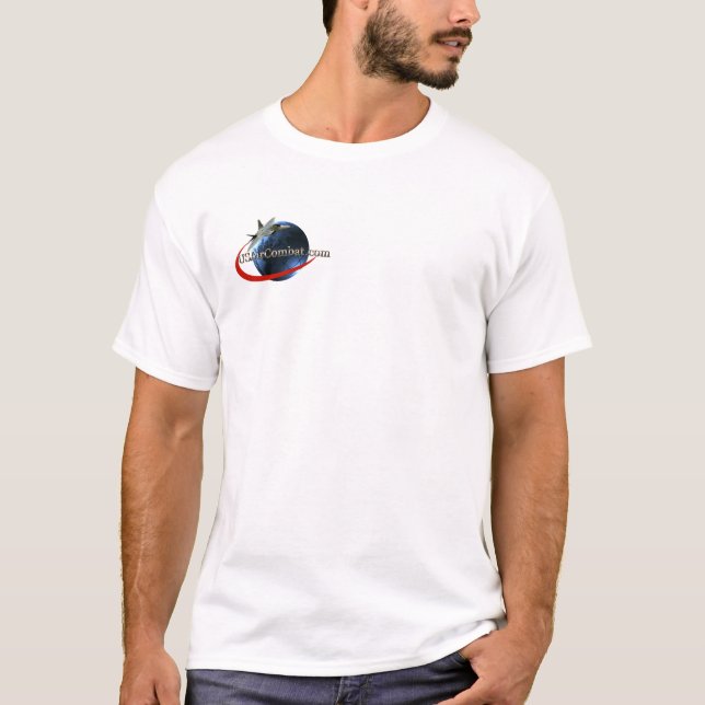 USAirCombat.com enhetlig skjorta Tee Shirt (Framsida)