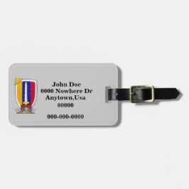 USARV Vietnam-krigspatch-bagagemärke Bagagebricka