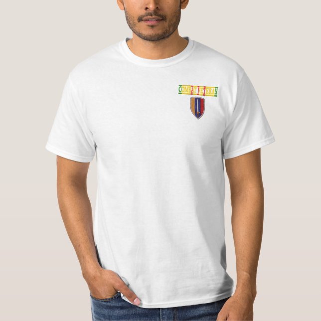 USARV Vietnam veteranskjorta Tee Shirt (Framsida)