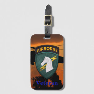 USASOC 1:a speciella OPS SOCOM-veteranveterinär -  Bagagebricka