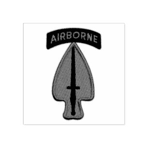 USASOC PSYOP SOF Sine Pari Veterans LRPS Recon Stämpel