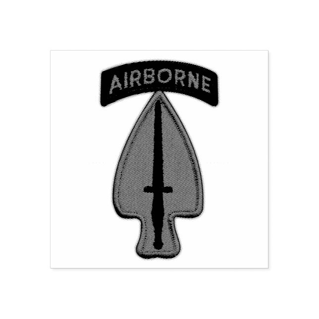 USASOC PSYOP SOF Sine Pari Veterans LRPS Recon Stämpel (Tryck)