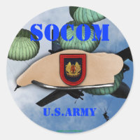 USASOC Speciell Operations Command socom Stickers