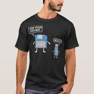 USB-diskett: Jag är din Far-dator Geek T Shirt