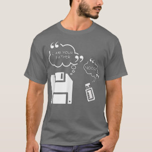 USB-diskett: Jag är din Far-datorteknologi T Shirt